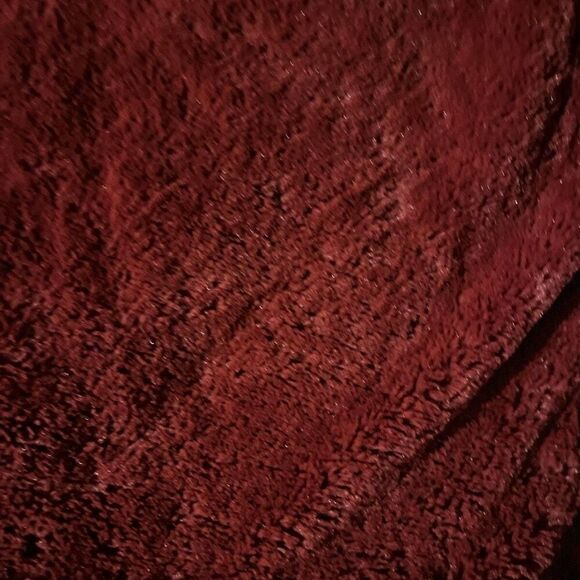 Better Homes & Gardens Luxury Velvet Plush Blanket, Dark Red  Restoration Hardware Velvet Sherpa Deep Red Plush Throw Blanket